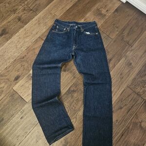 Levi's Dark Indigo Straight Jeans